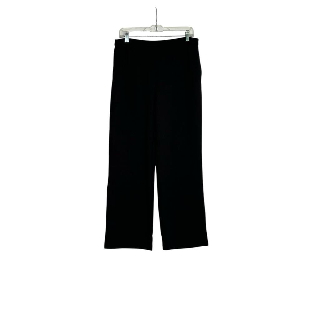 Rachel Zoe black wide legs pull on high waist pants size 10 - Picture 5 of 11